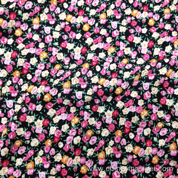 Factory Ready Goods Small Floral Cute Designs Cotton Printed Twill Fabric